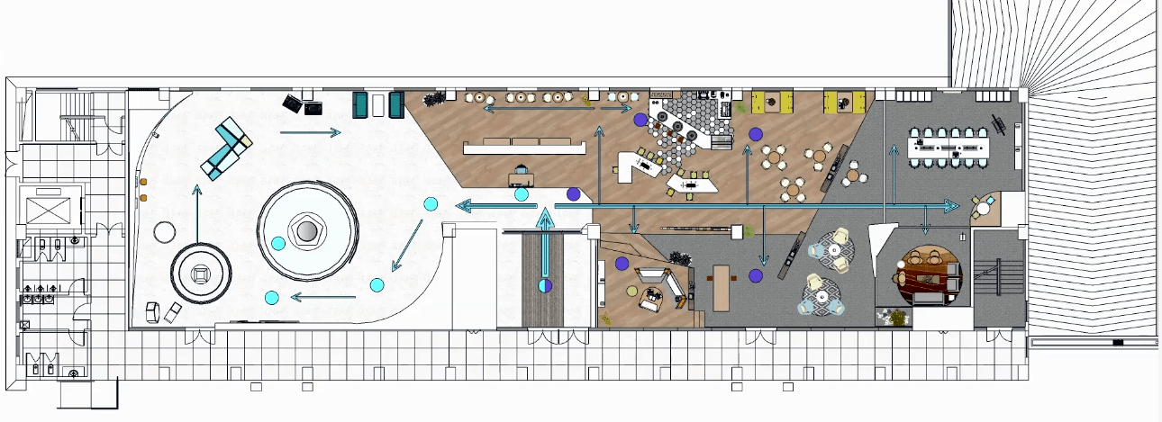 办公室展厅装修效果图办公室展厅设计装修方案